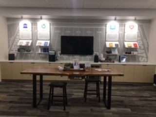 First United Bank - Sherman Heritage Parkway - interior customer refreshment area
