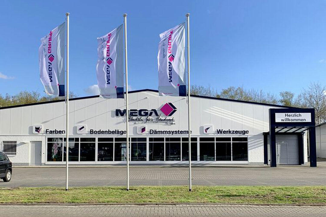 Standortbild MEGA eG Wilhelmshaven, Großhandel für Maler, Bodenleger und Stuckateure