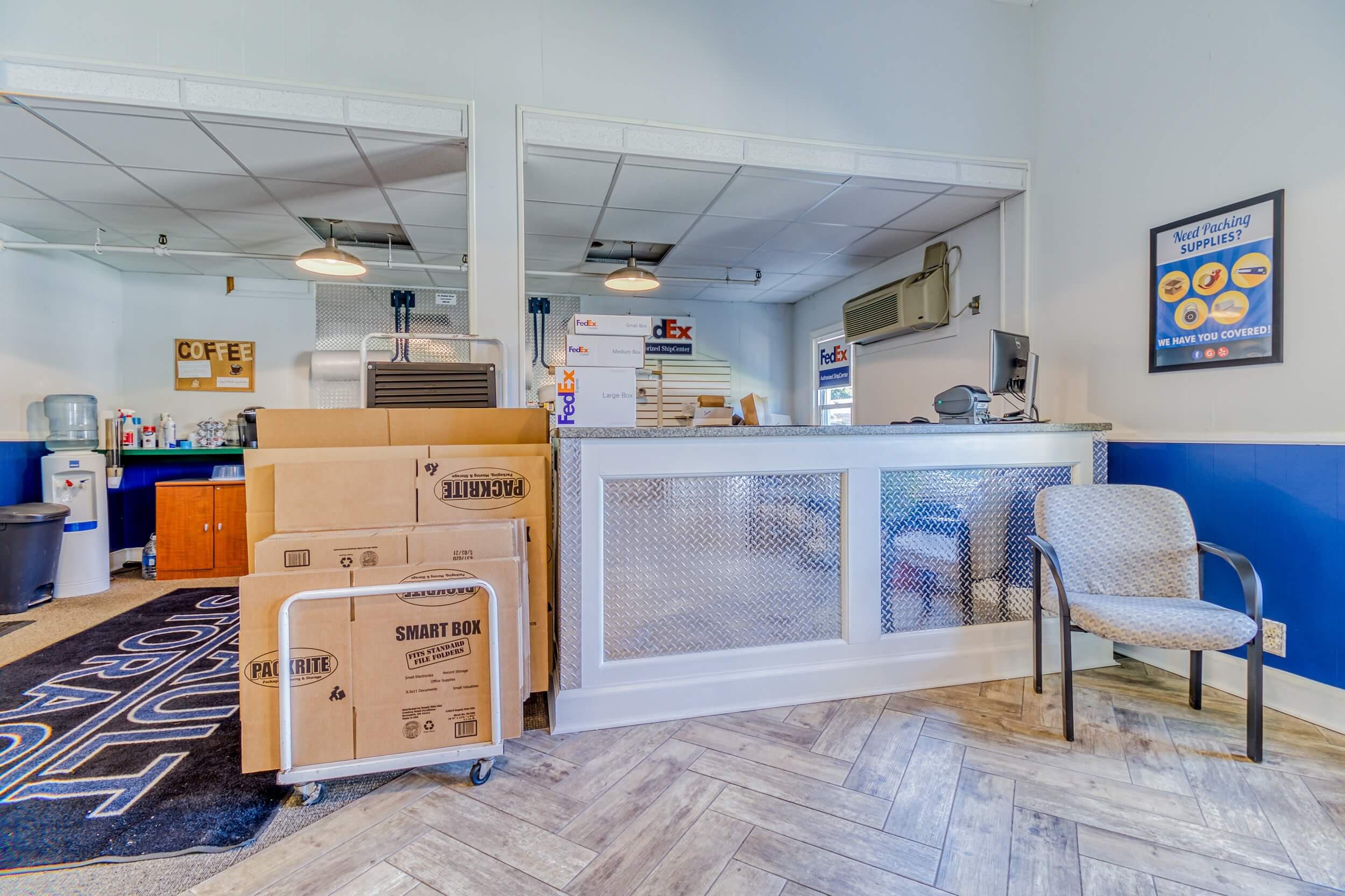 Vault Storage - Chestertown - Interior of Office