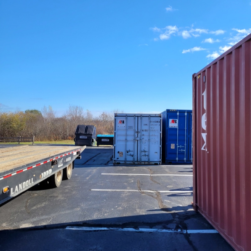40ft container storage rental delivered to Wells,ME
40ft container storage rental delivered to Misty 