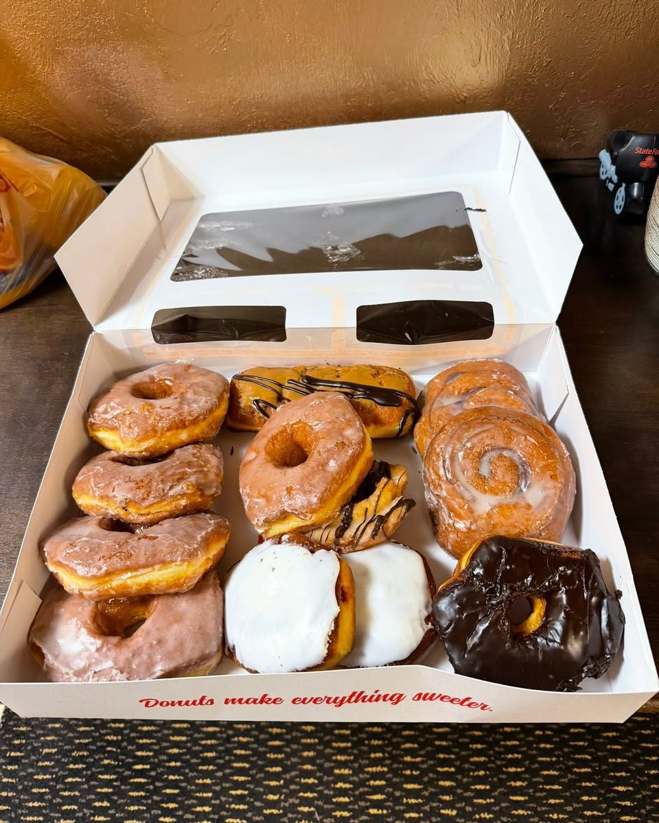 We celebrated National Donut Day! It was the perfect excuse to treat ourselves to a delicious donut!