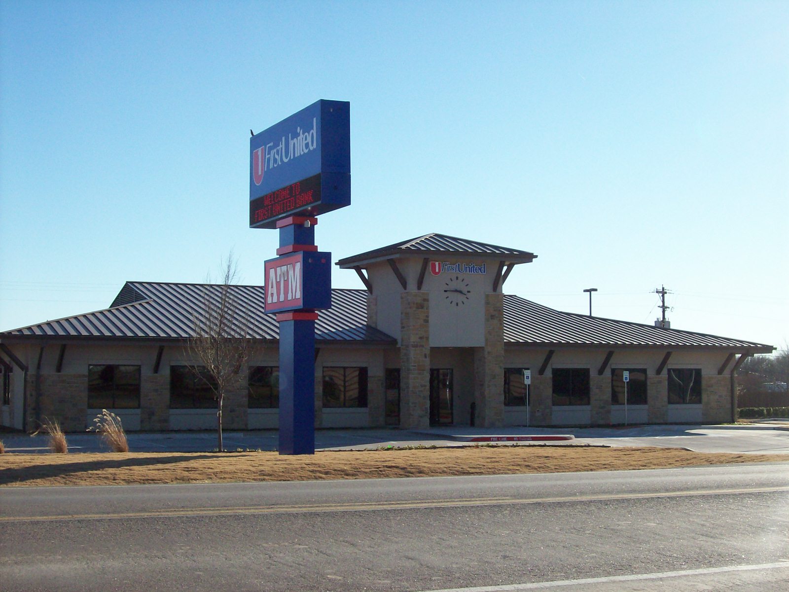 First United Bank - Krum - exterior