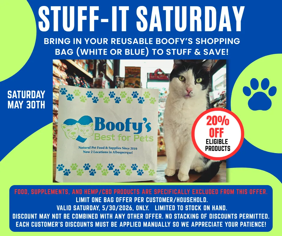 Image of Local Pet Event Stuff-It Saturday! Reusable Shopping Bag Savings Event Nearby