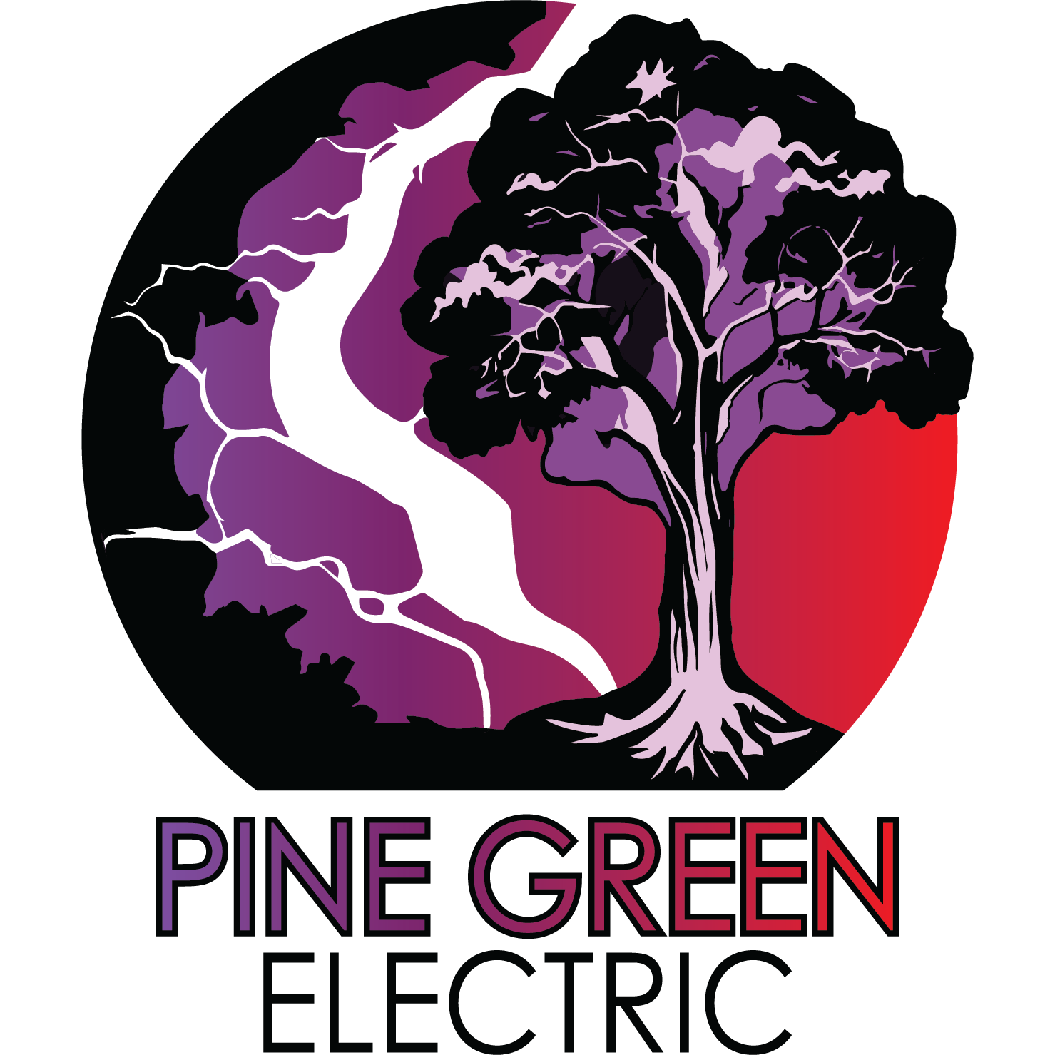 Pine Green Electric Logo