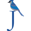 Blue J Upholstery Logo