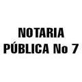 Notaria Pública No. 7 Logo