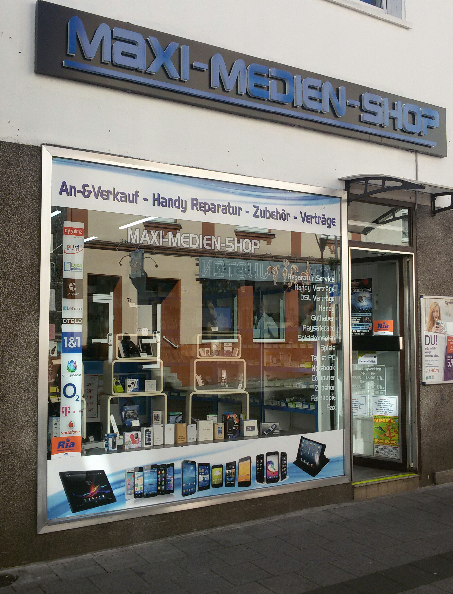 Maxi-Medien-Shop, Karl-Meyer-Straße 20 in Gelsenkirchen