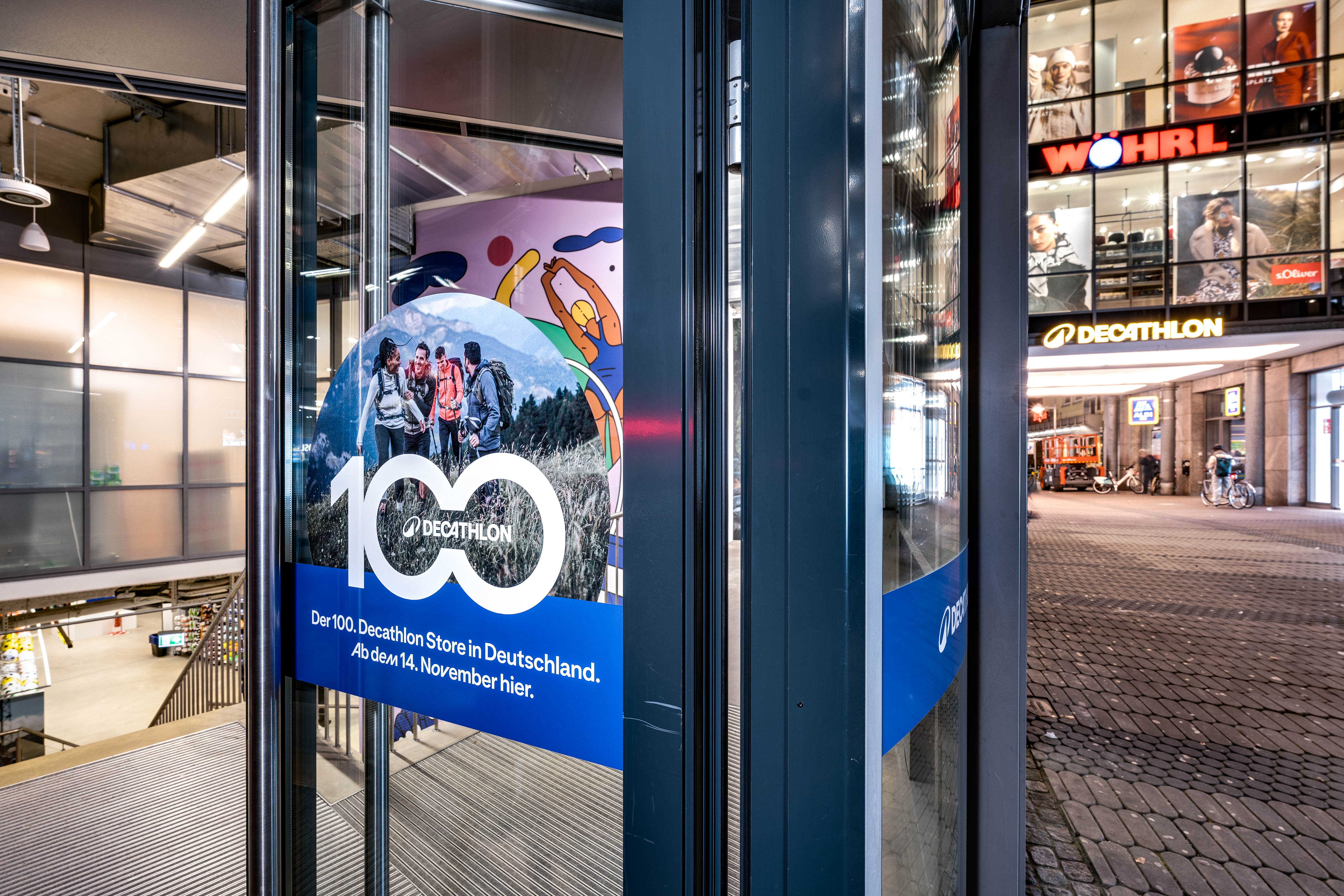 Bilder DECATHLON Nürnberg im WÖHRL