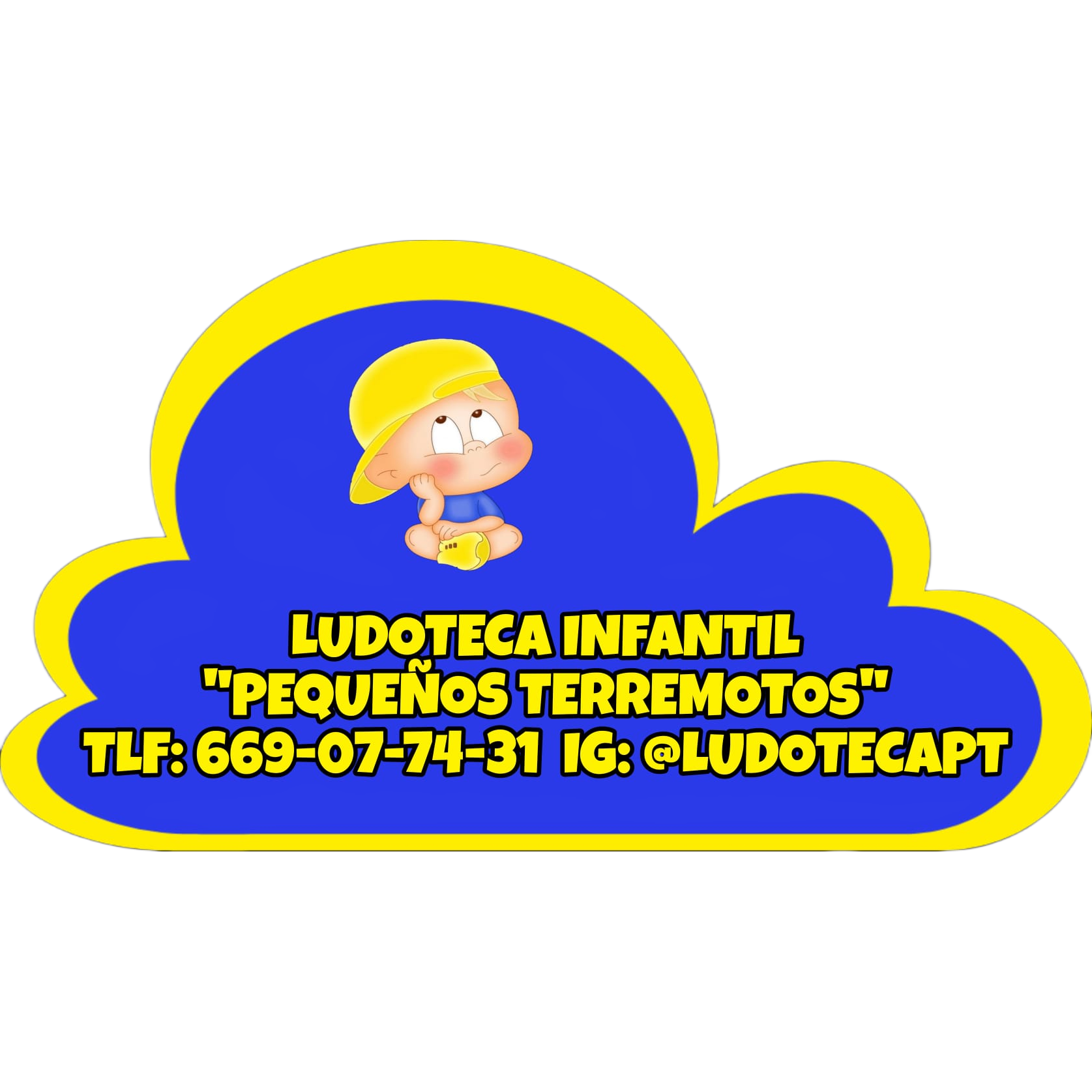 Ludoteca Infantil "Pequeños Terremotos" Logo