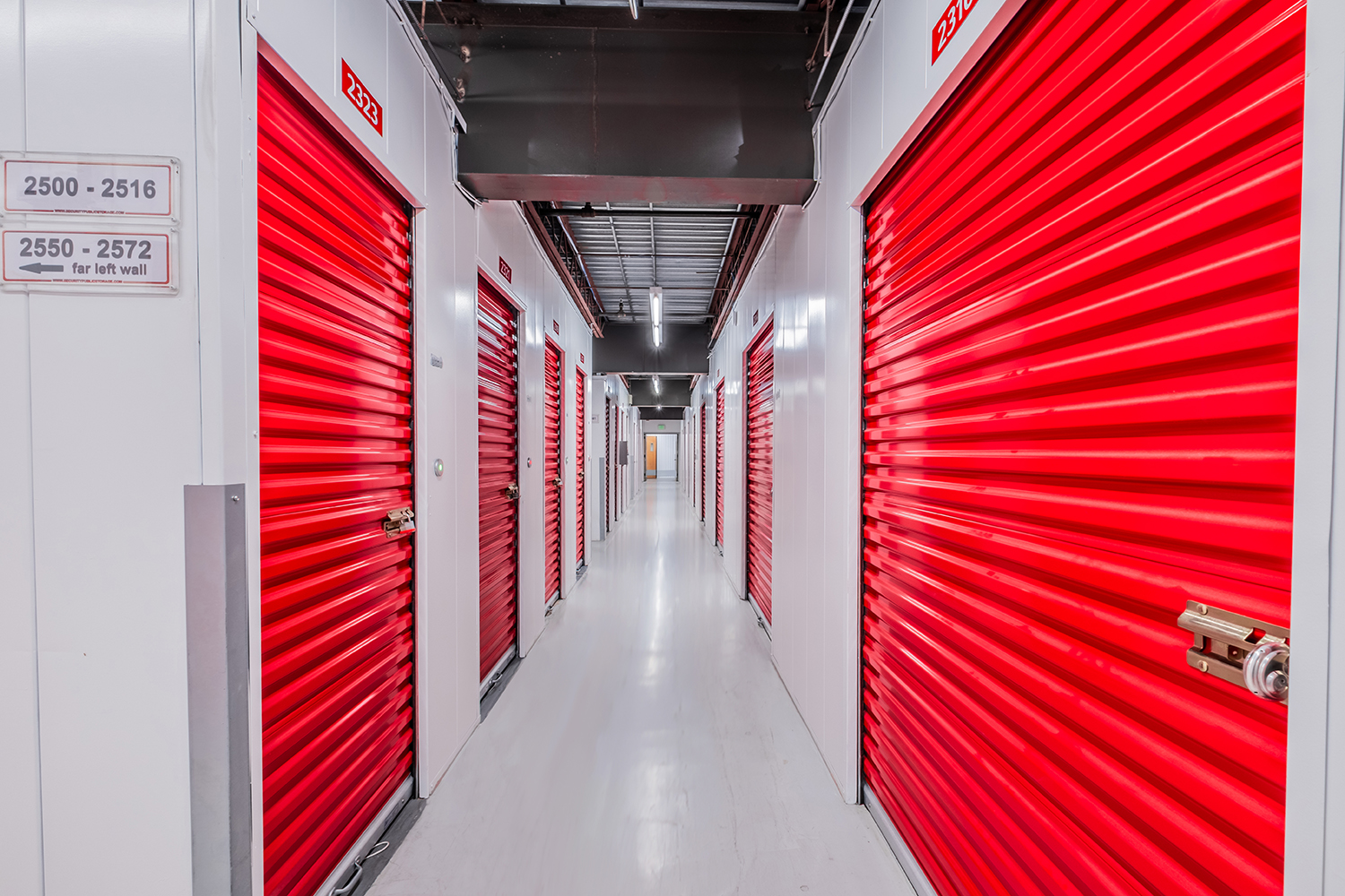 Indoor Self Storage in San Mateo, CA.