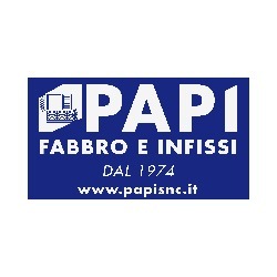 Papi Damiano e Muscaridola Luca- Fabbro e Infissi Logo