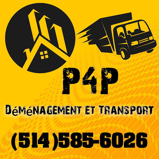 P4P Déménagement & Transport Logo
