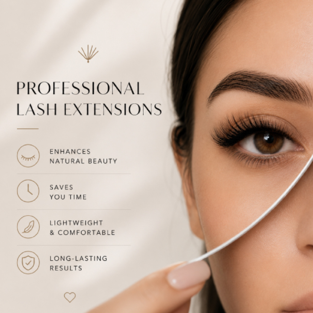 Professional eyelash extensions at Avissa Salon in Ann Arbor are customized to enhance your natural  