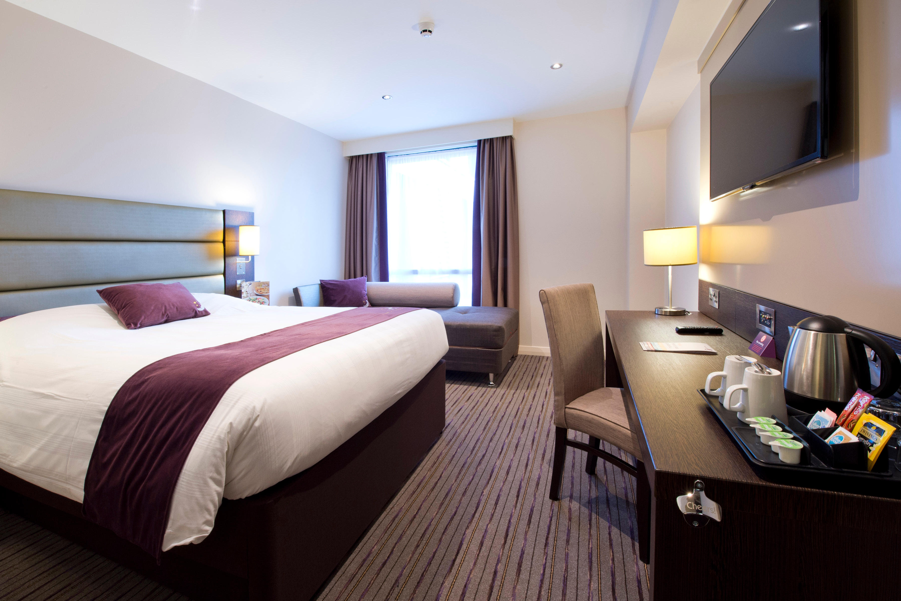 Premier Inn bedroom Premier Inn Sunderland City Centre hotel Sunderland 03330 037893