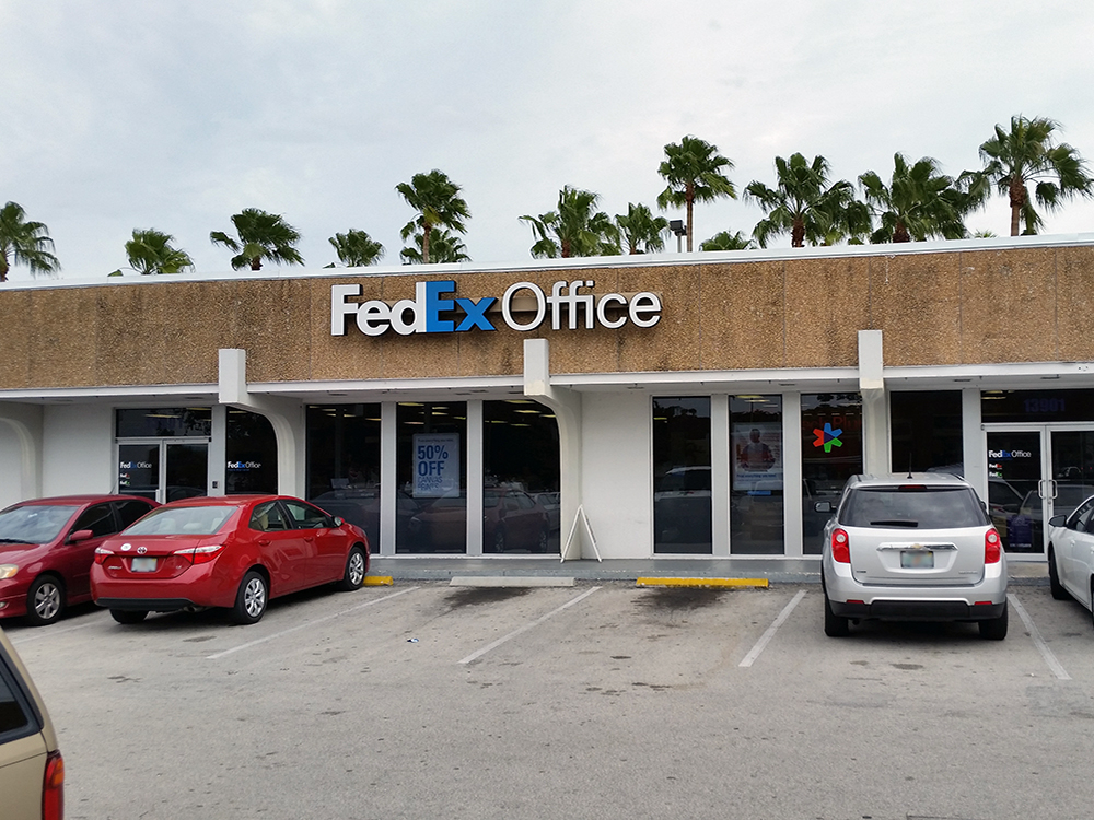 Exterior photo of FedEx Office location at 13901 SW 88th St\t Print quickly and easily in the self-service area at the FedEx Office location 13901 SW 88th St from email, USB, or the cloud\t FedEx Office Print & Go near 13901 SW 88th St\t Shipping boxes and packing services available at FedEx Office 13901 SW 88th St\t Get banners, signs, posters and prints at FedEx Office 13901 SW 88th St\t Full service printing and packing at FedEx Office 13901 SW 88th St\t Drop off FedEx packages near 13901 SW 88th St\t FedEx shipping near 13901 SW 88th St