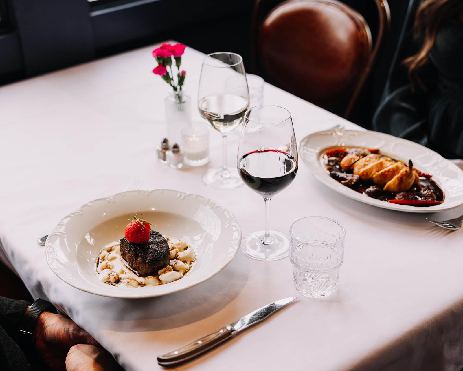 Piedmontese Filet and Chicken Saltimbocca