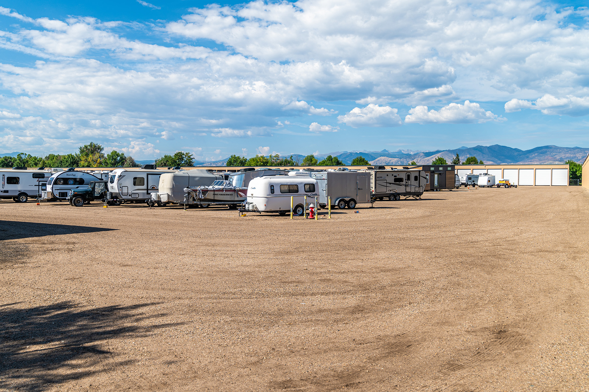 Boat and RV parking near Union Reservoir