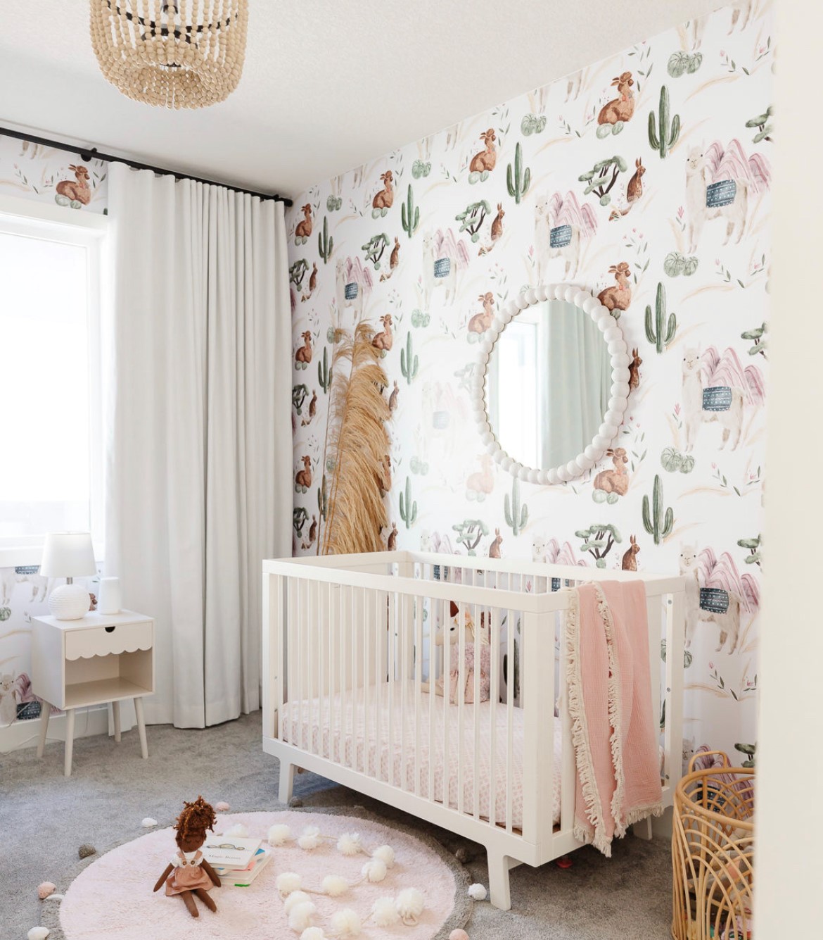 Add blackout blinds or drapery add the finish touch to any nursery. At Budget Blinds of Rockwall, Forney, Terrell, and Greenville, we a variety of styles and colors to fit any nursery theme.