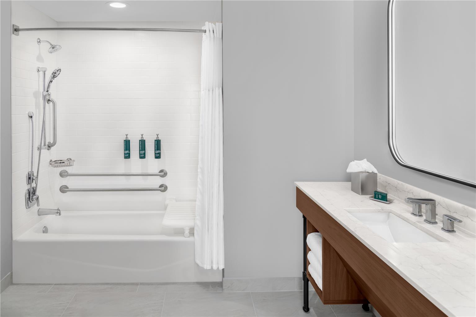 Guest room bath 