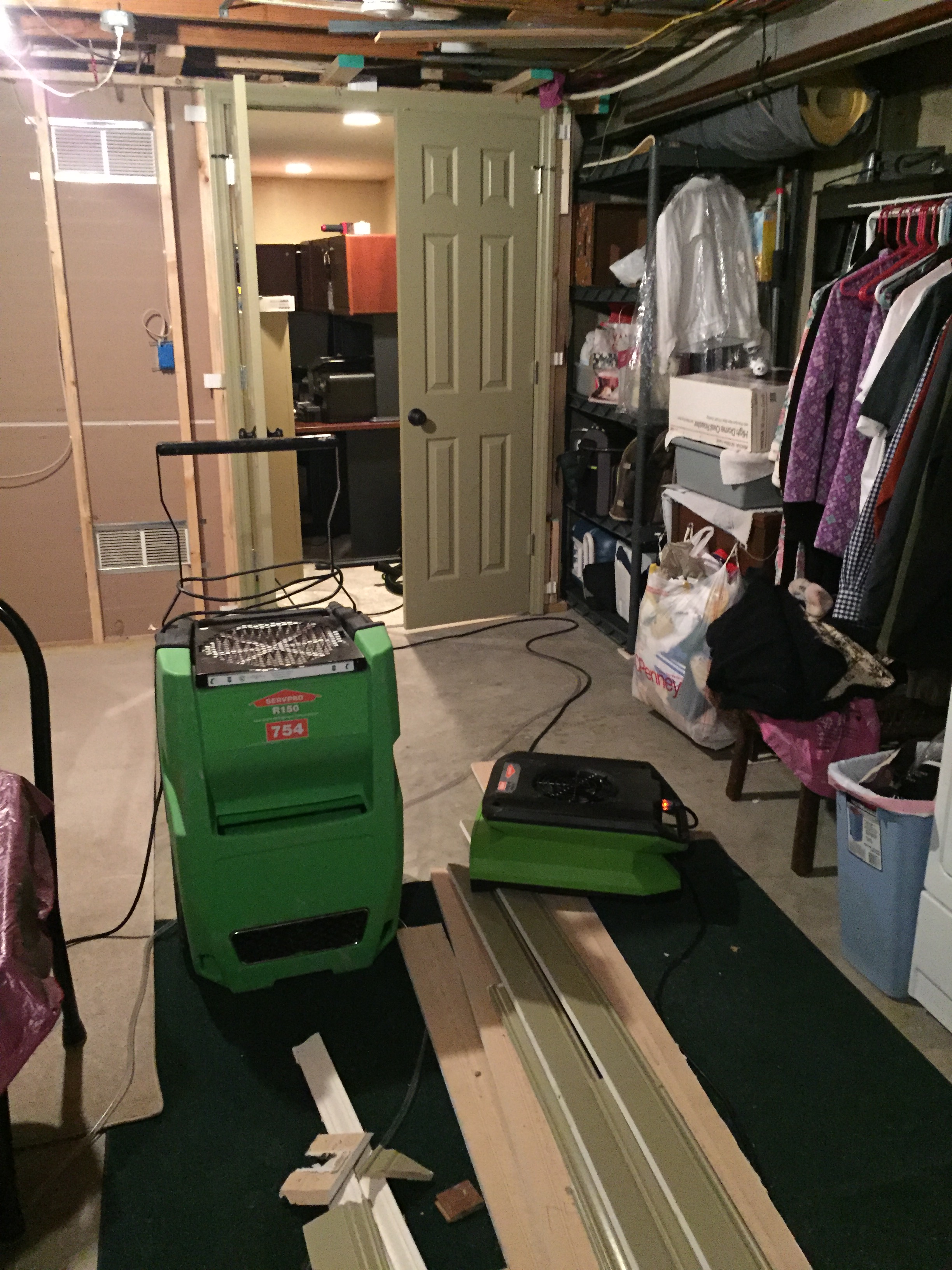 Water damage? It's no problem for SERVPRO.