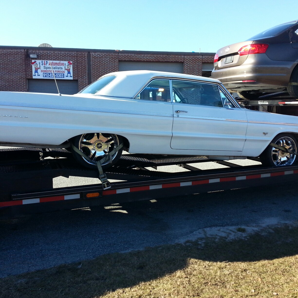 Always something new and interesting happening st S&P Automotive....we love our jobs.