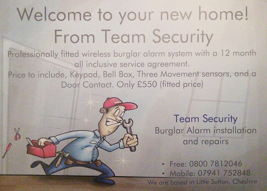 Team Security Mold 07941 752848