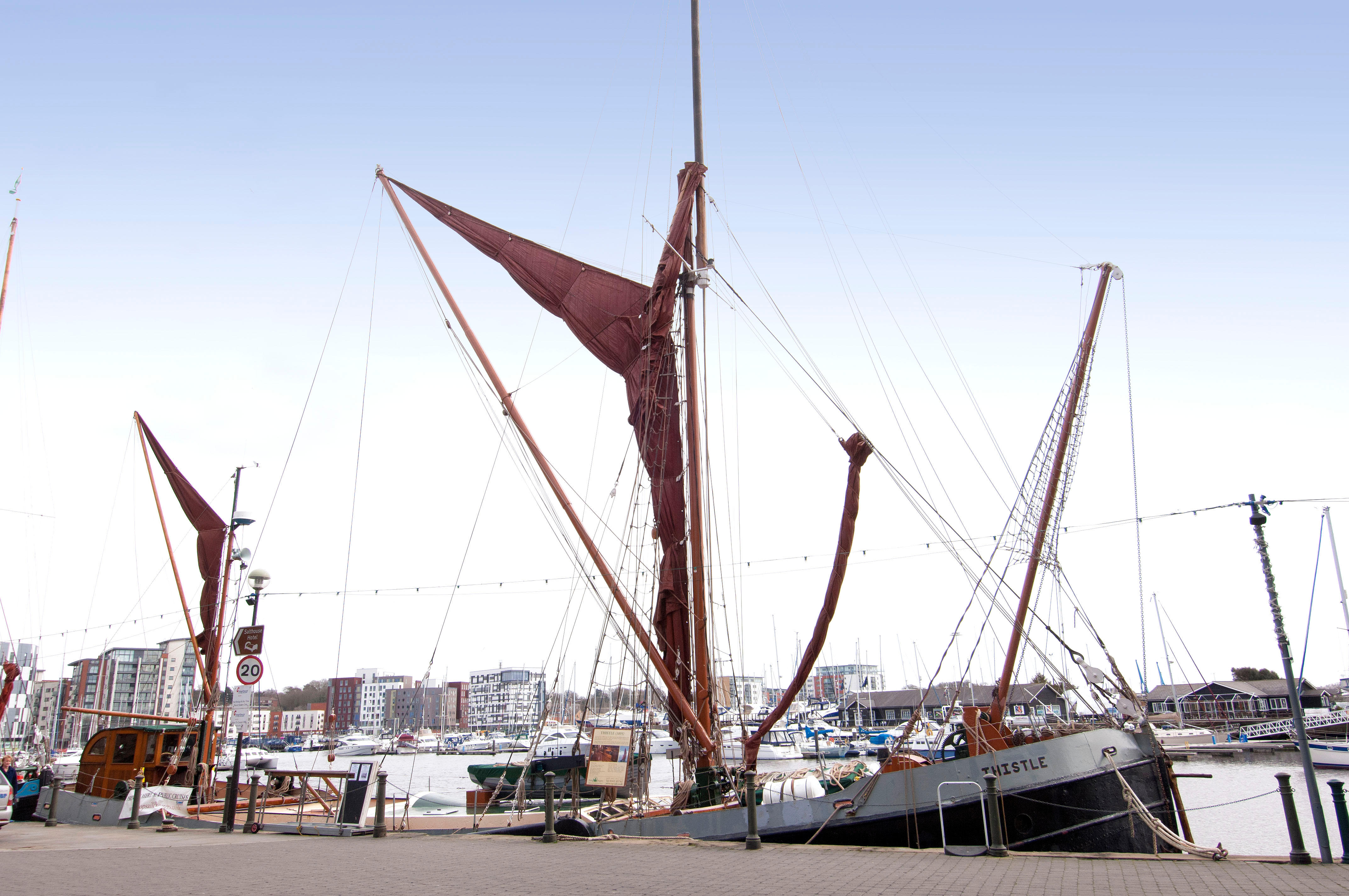 Sailing Barge Victor Premier Inn Ipswich Town Centre (Quayside) hotel Ipswich 03333 219285