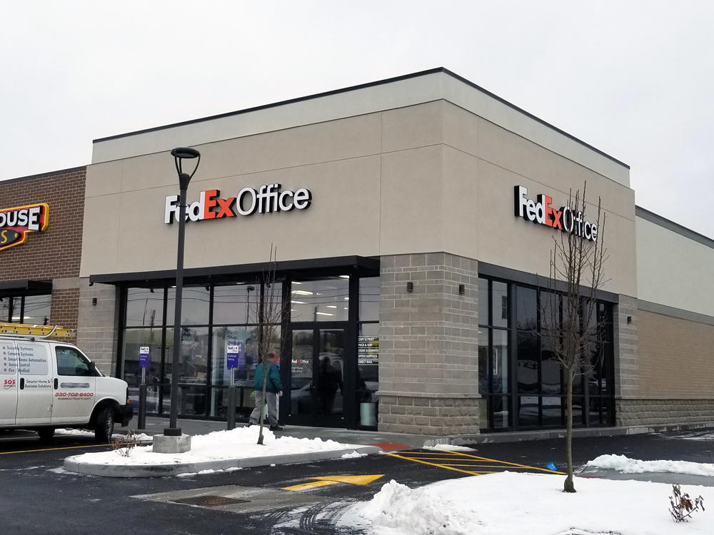 Exterior photo of FedEx Office location at 700 Boardman Poland Rd\t Print quickly and easily in the self-service area at the FedEx Office location 700 Boardman Poland Rd from email, USB, or the cloud\t FedEx Office Print & Go near 700 Boardman Poland Rd\t Shipping boxes and packing services available at FedEx Office 700 Boardman Poland Rd\t Get banners, signs, posters and prints at FedEx Office 700 Boardman Poland Rd\t Full service printing and packing at FedEx Office 700 Boardman Poland Rd\t Drop off FedEx packages near 700 Boardman Poland Rd\t FedEx shipping near 700 Boardman Poland Rd