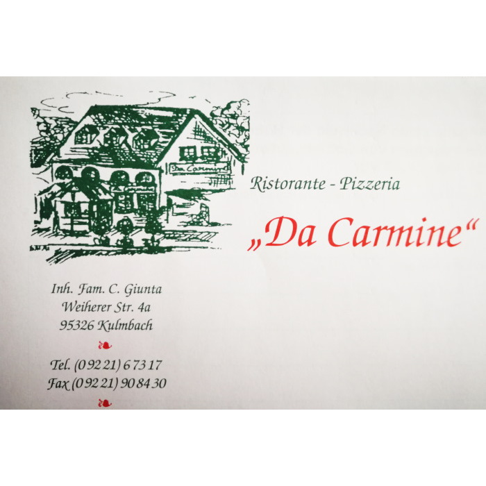 Carmine Giunta Gastst.Pizz.Da Carmine in Kulmbach - Logo