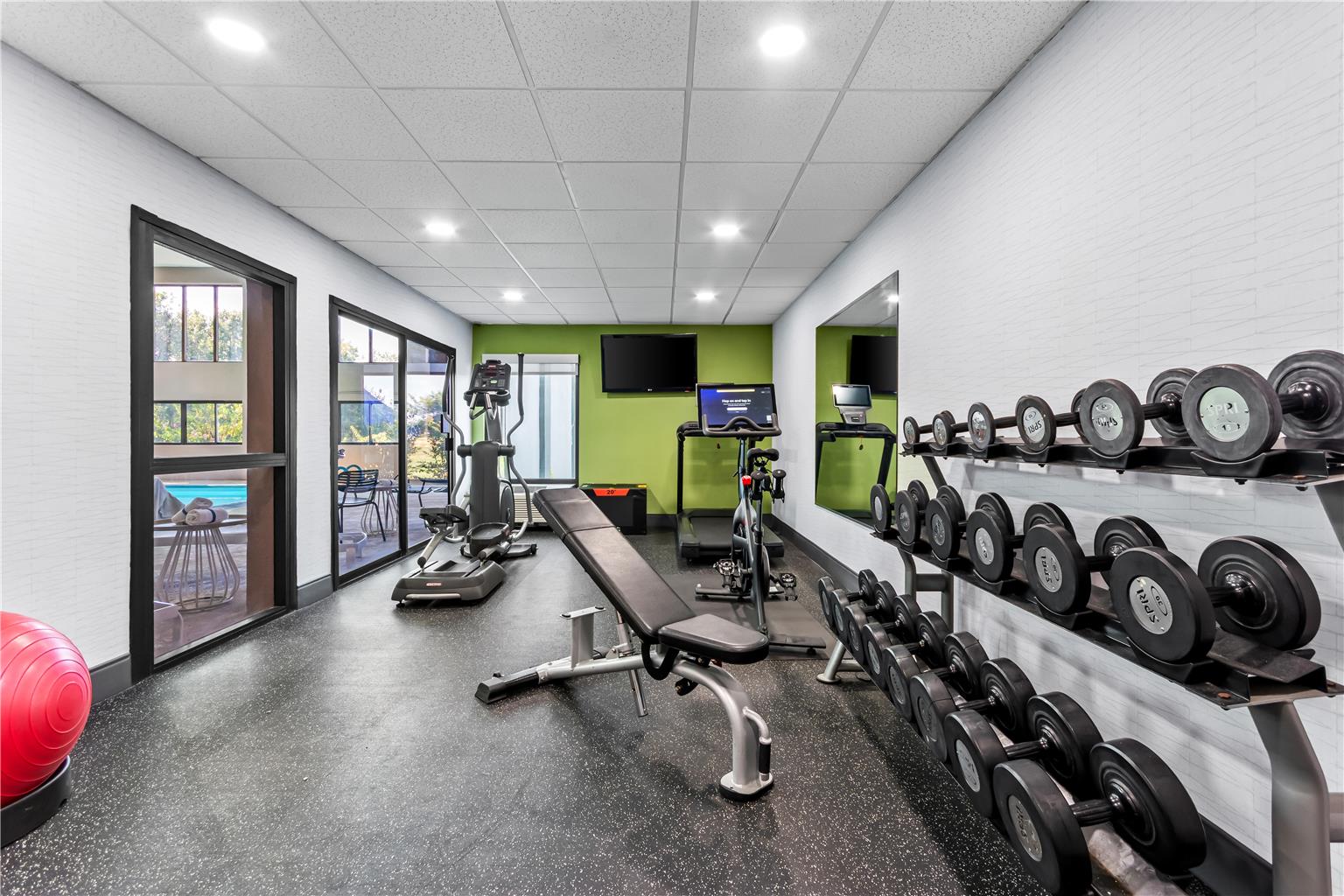 Health club  fitness center  gym 