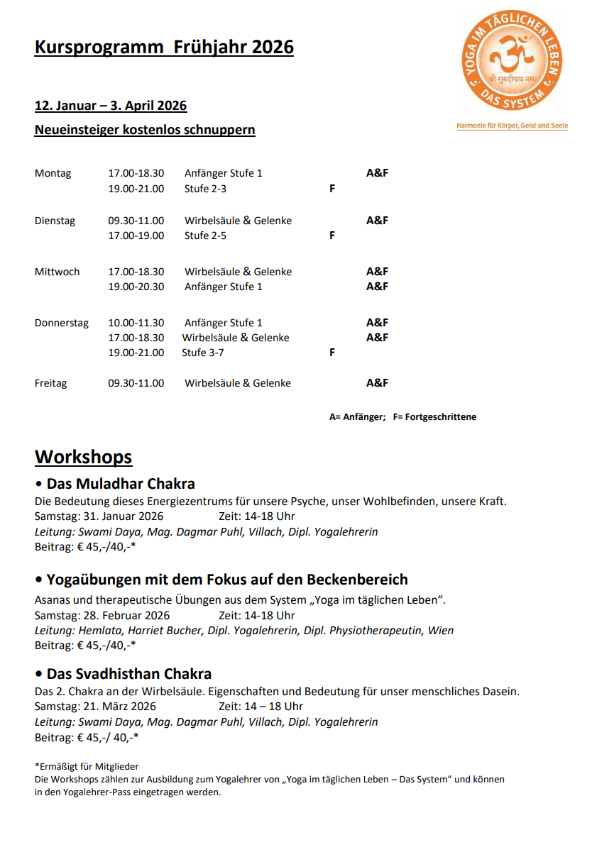 Bild 2 von Yoga im täglichen Leben - Das System