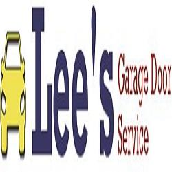 Lee's Garage Door Service Logo