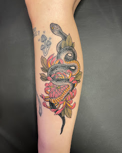 Branded Bear Tattoo Image