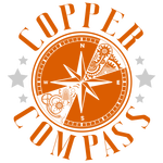 Copper Compass Craft Distilling Co. Logo