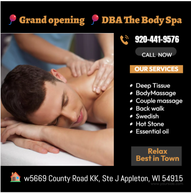 Images DBA The Body Spa