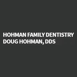 HOHMAN FAMILY DENTISTRY P.C. DR. DOUG HOHMAN & DR ISAAC HOHMAN Logo