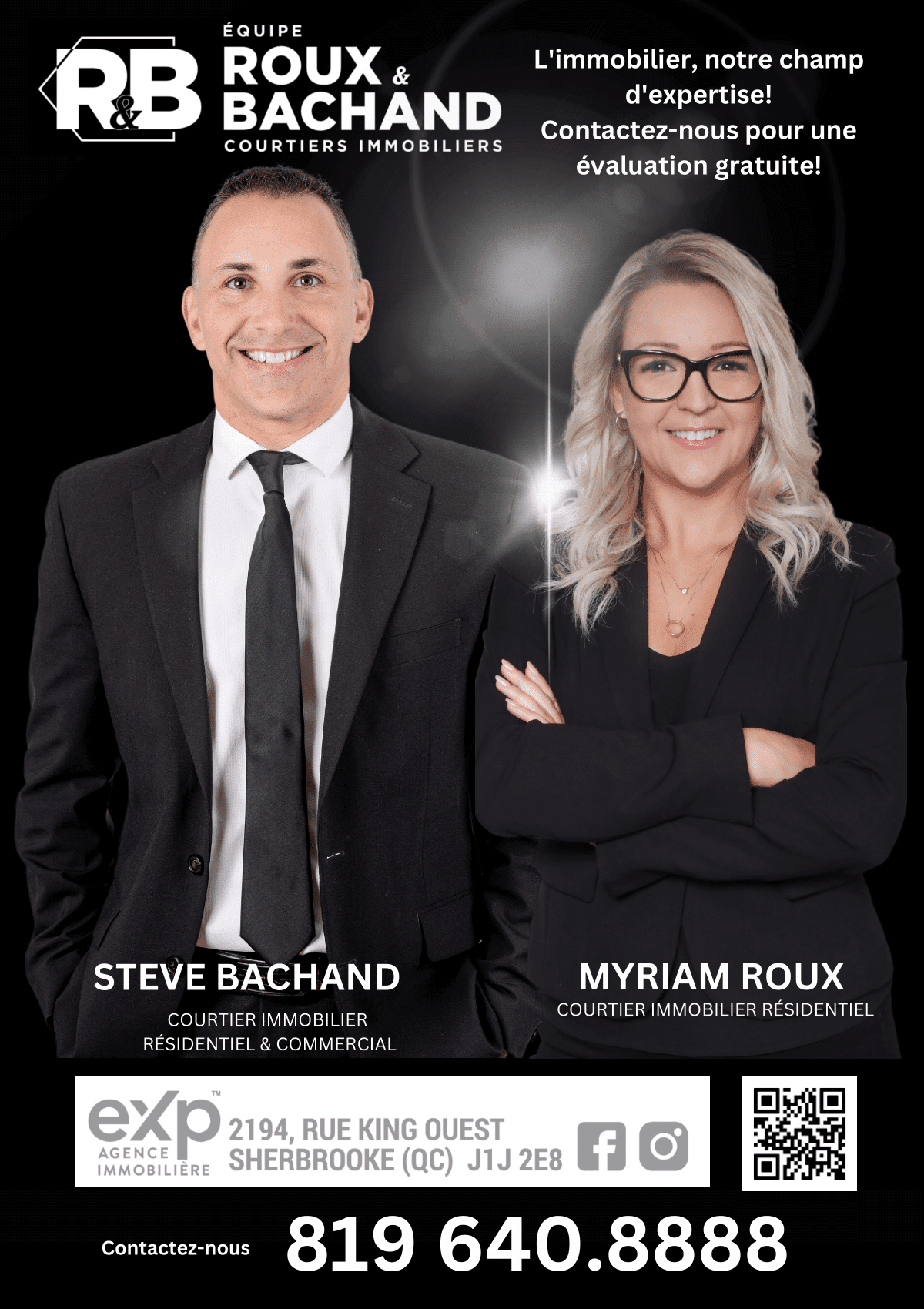 Images Roux & Bachand - Équipe immobilière - eXp agence