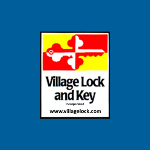 Village Lock and Key Logo