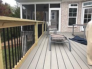 Decks & porches provide ample opportunities for fresh air, sunshine, relaxing, and entertaining.