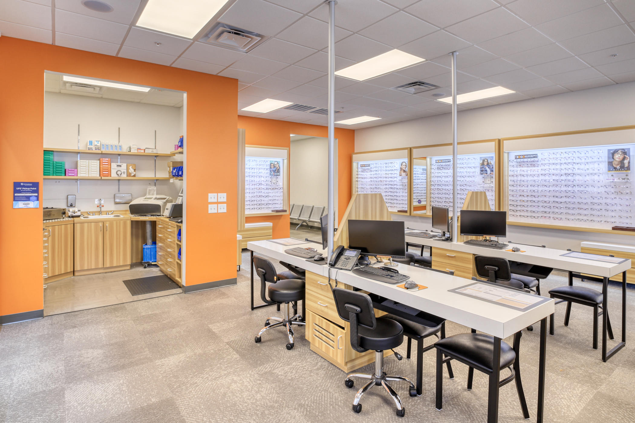 Store Interior at Stanton Optical in Owasso, OK 74055