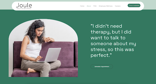 Images Joule Health & Wellbeing