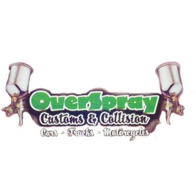 Overspray Customs &amp; Collision Logo