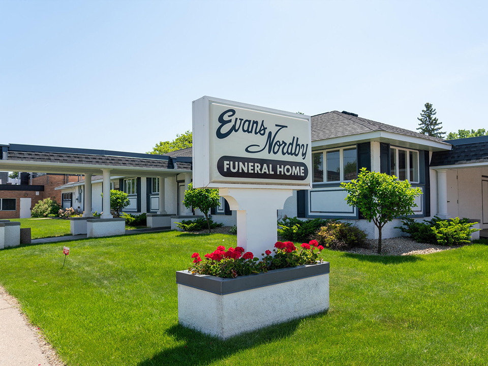 For over 110 years, Evans-Nordby Funeral Homes has served the communities of Brooklyn Center, Brooklyn Park, Champlin, Corcoran, Crystal, Dayton, Maple Grove, North Minneapolis, Osseo, Plymouth, Rogers, and surrounding areas.