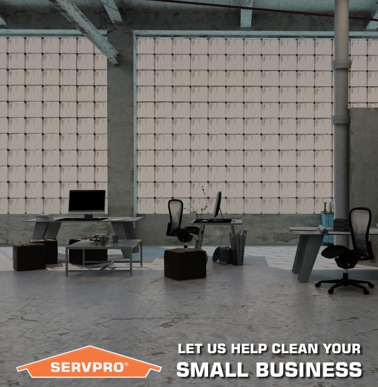 Need a deep clean for your small business? Call SERVPRO today for a free quote. We are providing cleaning services for businesses of all sizes. 
(314) 469-9000