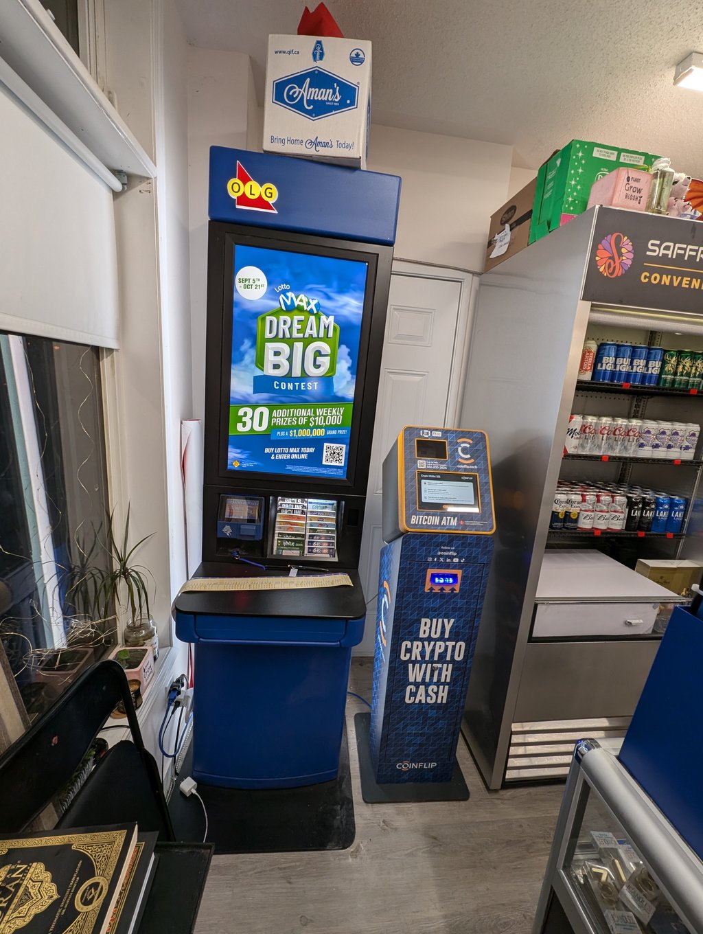 CoinFlip Bitcoin ATM - Saffron Supermart (Milton)