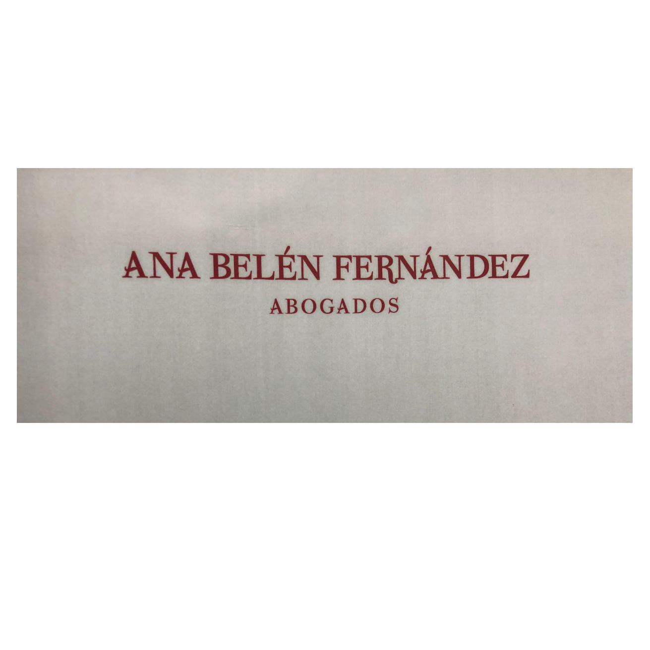 Ana Belén Fernández Abogados Logo