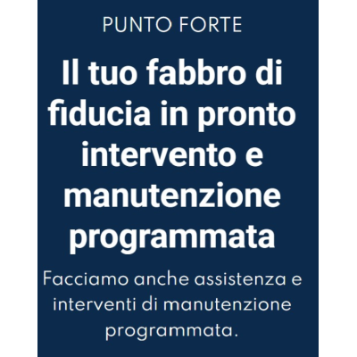 Punto Forte Fabbro Logo