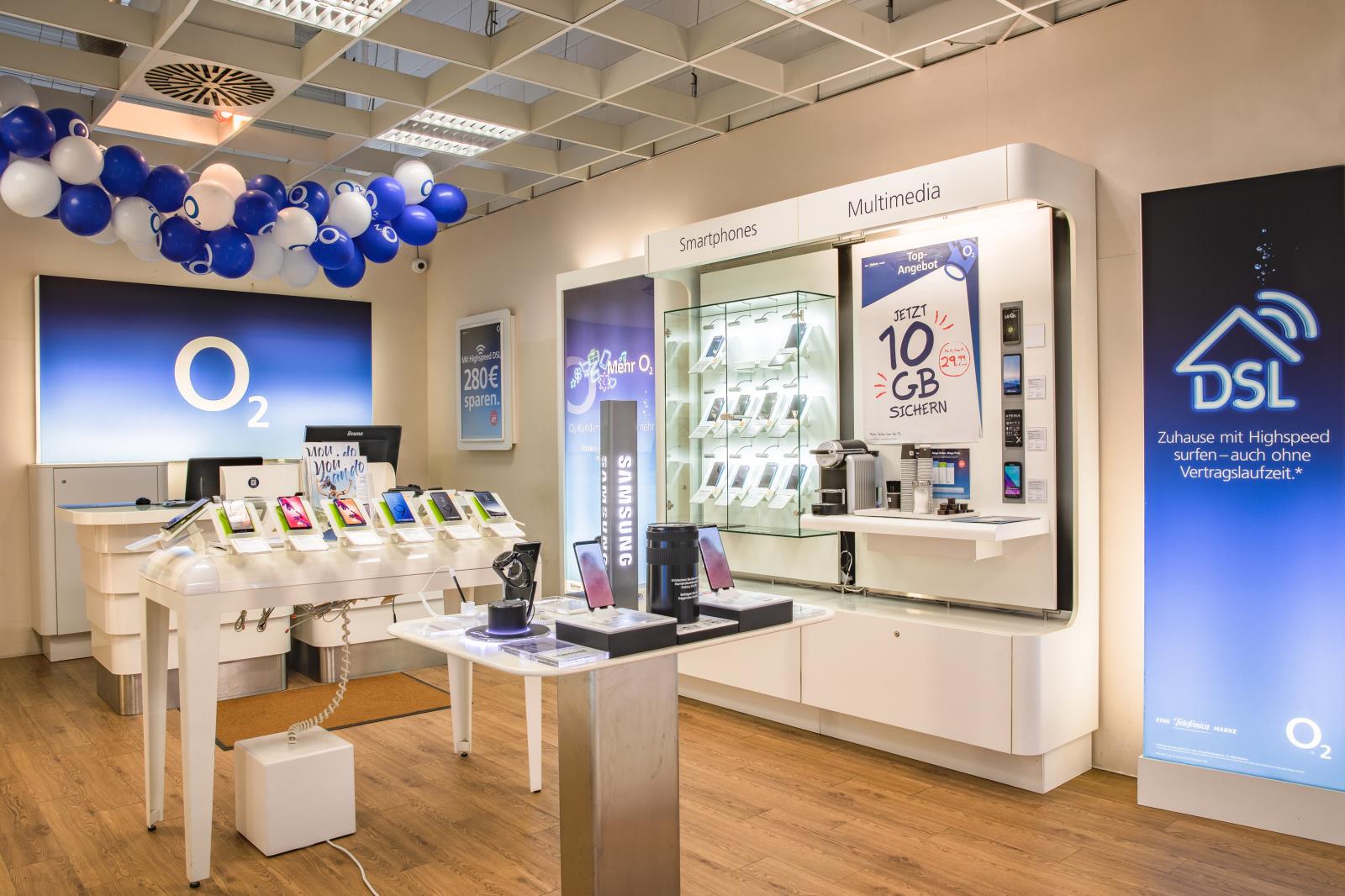 o2 Shop, An der Fohlenweide 21-23 in Mutterstadt