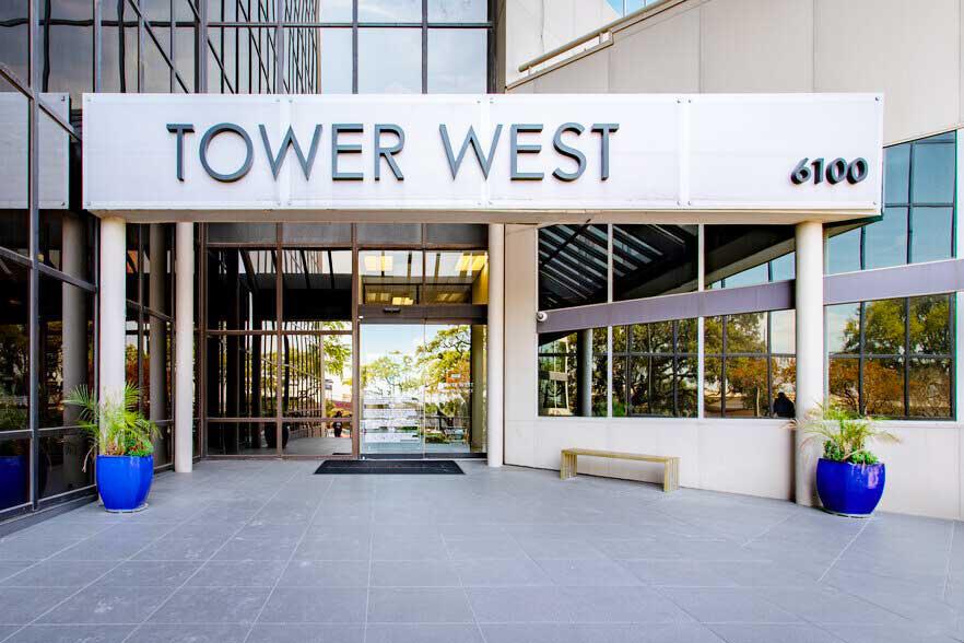 Trevino Injury Law is located on the 8th floor of the Tower West Building.