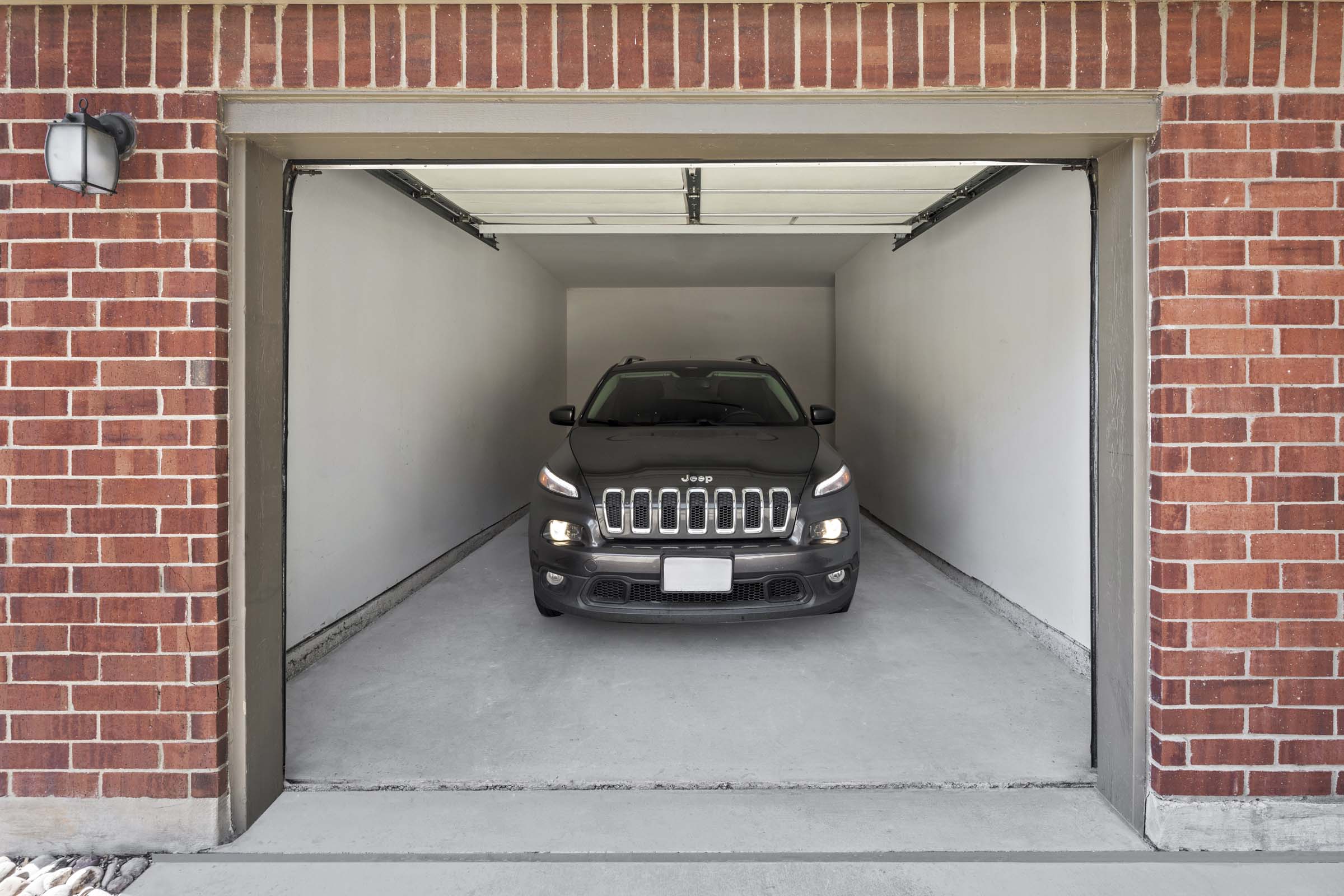 Private attached single car garage at Camden Addison apartments in Addison, TX